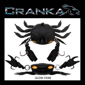 Cranka Crab Heavy 5.9g Hard Body Fishing Lure Glow Crab