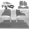 6D Diamond Car Floor Mats for Hyundai Getz 2002-2011-Full Set-Grey-Outback GT