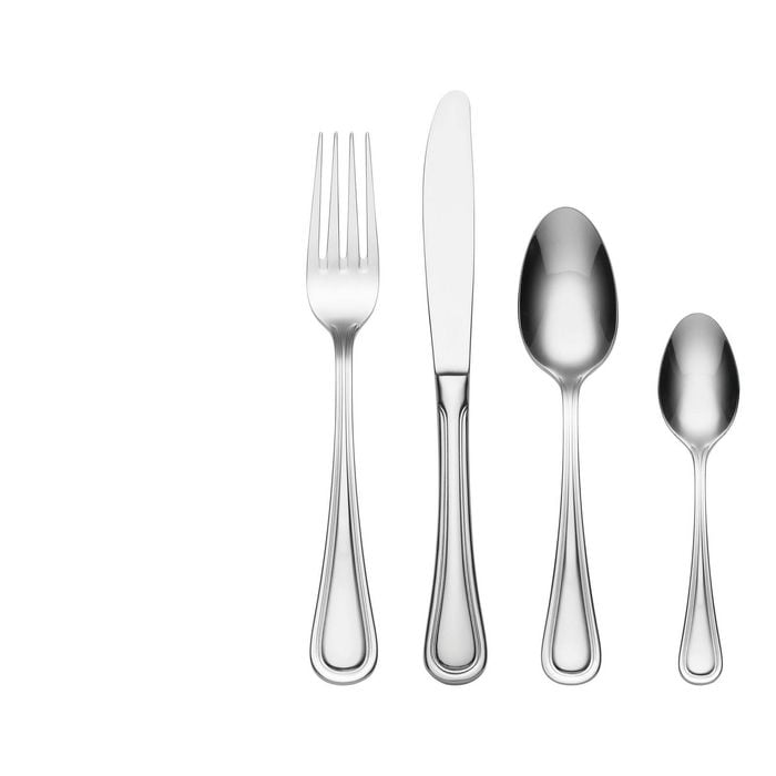 16pc Oneida Cutlery Set Stainless Steel Teardrop Handle Gift Boxed Dishwasher