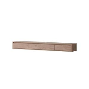 Zaria Wall Mount Entertainment Unit Floating  TV Stand 180cm Oak
