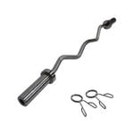 120cm Chrome Olympic Curl Barbell