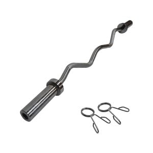 120cm Chrome Olympic Curl Barbell