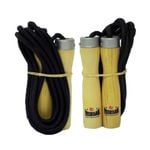 Leather Skipping Jump Skip Rope - Ball Bearing Swivel