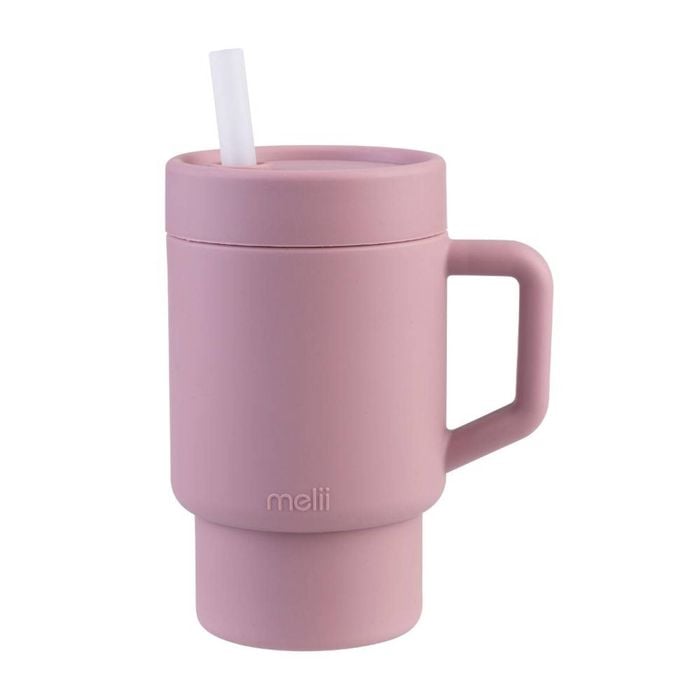 Melii Luxe Silicone Tumbler With Straw 265ml