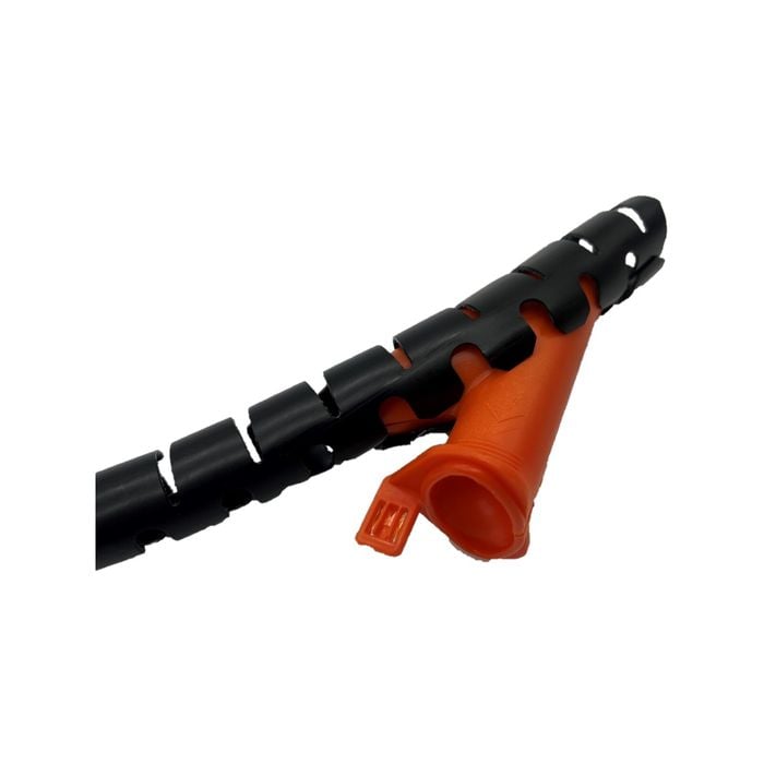 D-Line 25mm 2.5m Black Cable Zipper