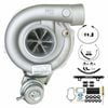 Billet Gt3576r Turbo+oil Feed+return+water Line+bracket Kit For Ford Falcon Fg X Xr6/g6e Barra 4.0l