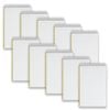 10pc Spirax 563b Reporters Note Pad Notebook Stationery 7mm Ruled 300pgs Yellow