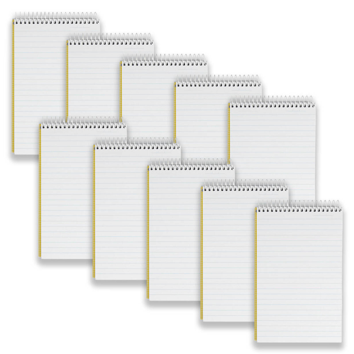 10pc Spirax 563b Reporters Note Pad Notebook Stationery 7mm Ruled ...