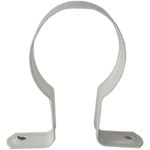 Kinetic 50mm White Saddle Stand Off Clips - 5 Pack