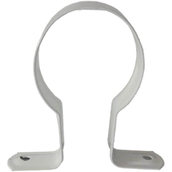 Kinetic 50mm White Saddle Stand Off Clips - 5 Pack