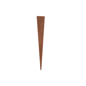 TerraForm Edging 600mmH x 100mmW  3.0mm Gauge Corten Steel Stake
