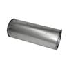 Redback 2-1/2" Chambered Muffler Centre/centre - 6" Round, 14" Long, Aluminised Steel