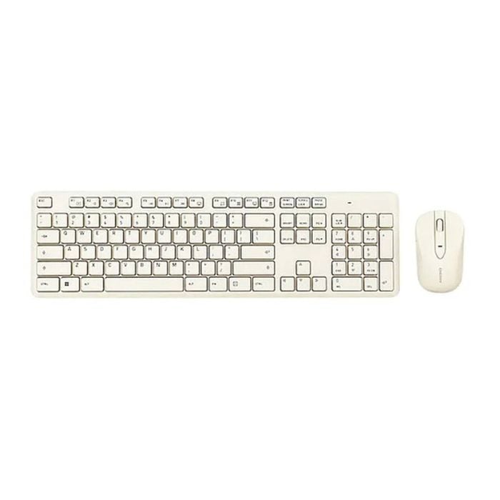 Cherry Dw 2300 Wireless Keyboard And Mouse Combo For Office (white)