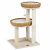 Costway 75.5cm Cat Tree Sisal Scratching Posts Pet Rattan