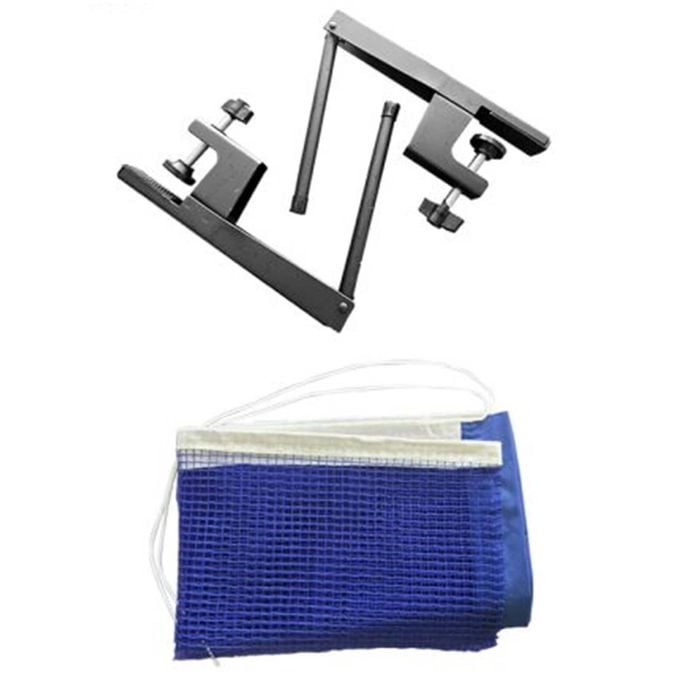 TOPONE Table Tennis Net and Stand Set, Heavy-duty Steel Frame, Durable Mesh, Adjustable Design for Indoor & Outdoor Use