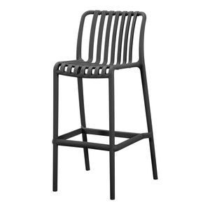 Home Bazar Black Palmas Bar Stool