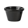 Ryner Melamine Ramekin Smooth Commercial Grade Black 45ml 63x40mm