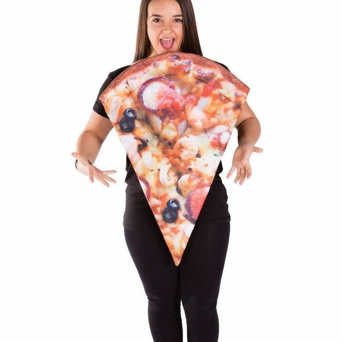 Novelty Adults Slice Of Pizza Food Costume - One Size