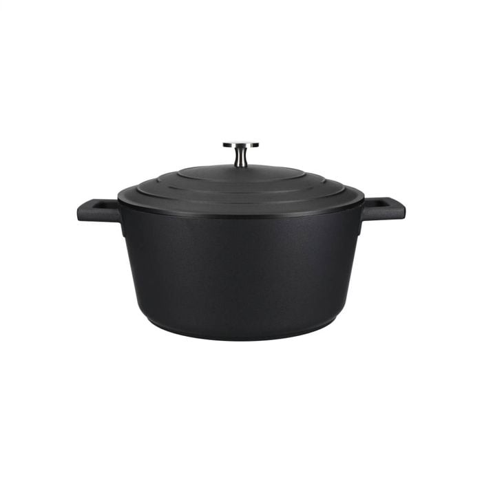 Mastercraft Casserole Dish Cast Aluminium 24cm Black