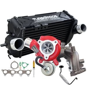 Gen1 High Flow Turbo Charger With 84mm Intercooler And Genuine Oil Feed Pipe For Hyundai Veloster 1.6l 2012 Onwards