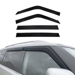 AUSGO Luxury Weather Shields for Nissan Patrol Y62 2012-Onwards Weathershields Window Visors Wind Deflectors