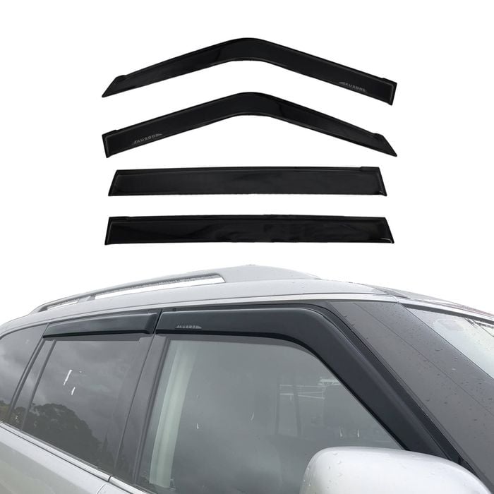 AUSGO Luxury Weather Shields for Nissan Patrol Y62 2012-Onwards Weathershields Window Visors Wind Deflectors