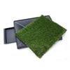 Provecta Indoor Dog Potty Training Grass Mat with Tray – Large 63x50cm