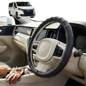 Australian Goose Steering Wheel Cover for Toyota Granvia 2019 - Current Circle Black