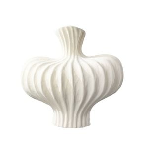 SOGA 25x24cm Small Matte White Vase