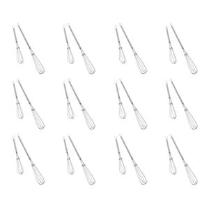 12x 2pc Appetito Whiskettes 12.5/18cm Home Kitchen Cooking Utensil