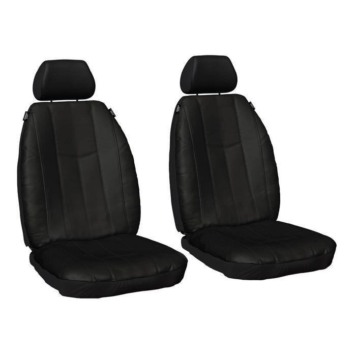 For Honda Civic 10th Gen Hatch Sedan 2017-2021 PU Leather FRONT Seat Cover Waterproof