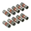 Antsig Waterproof Compression Plug For RG6 Cable - 10 Pack