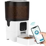 Advwin 6L Automatic Pet Feeder Smart Cat Feeder WIFI-APP Remote Control