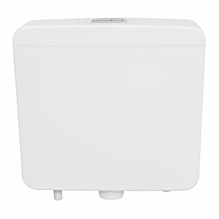 Estilo White Wide Body Link Suite Cistern