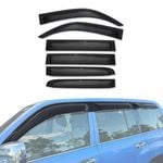 AUSGO Wide-Profile Weathershields for Toyota Land Cruiser Landcruiser 100 105 LC100 LC105 1998-2007 Weathershields Window Visors