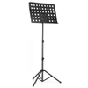 Provecta Adjustable Music Sheet Stand Folding Heavy Duty With Clips 80–160cm Black