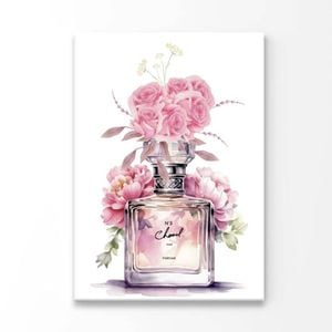 Pink Perfume Print 100% Australian Made 40 x 50cm (Acrylic)