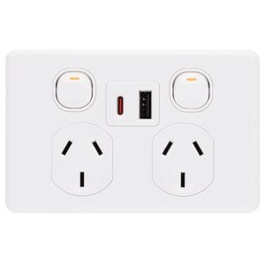 DETA X6 Double Power Point with USB A+C PD20W Fast Charging
