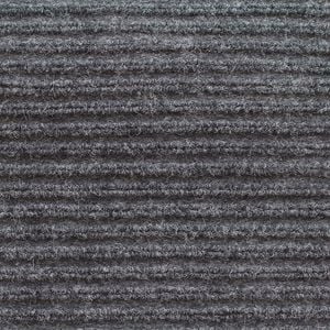 Q'Decor 2m Light Grey Resin Back Ribbed Marine Carpet