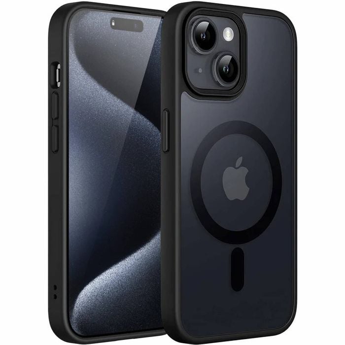 Tough On iPhone 15 Plus Case With MagSafe Matte Black