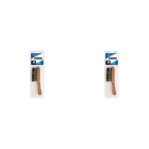 2PK Formula Sports Wooden Pool/Billiards Table Rail Brush - Brown