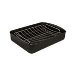 Scanpan Classic 3.25L Roasting Pan Dish 34cm x 23cm + Rack