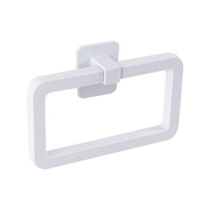 Naleon White Self Adhesive Towel Ring