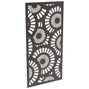 ProtectorAl 300-1200 x 1201-2400mm Black Satin Sunburst Unframed Solid Aluminium Decorative Panel 