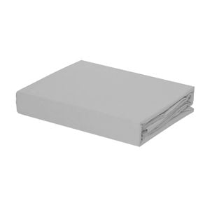 Kingdom 250TC Cotton Combo Fitted Sheet Set Silver King Single