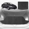 6D Diamond Car Boot Mat for Toyota Corolla Hatch/Sedan (E140/150)2007-2012-Cargo Mat-Black-Outback GT