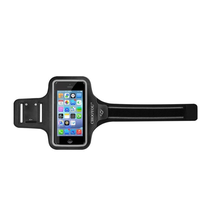 Perth Laptops Universal Outdoor Sports Armband Case Phone Holder Night Reflection - Black