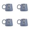 4PK Splosh Heartfelt Dad 440ml Stoneware Mug Coffee/Tea Cup - Blue