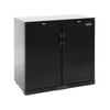 Polar G-series Counter Back Bar Cooler With Solid Doors 208ltr - Commercial Bar Fridges (gl016-a)