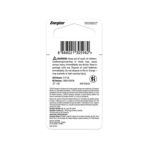 Earth-Friendly DZ1577 Watch Battery
